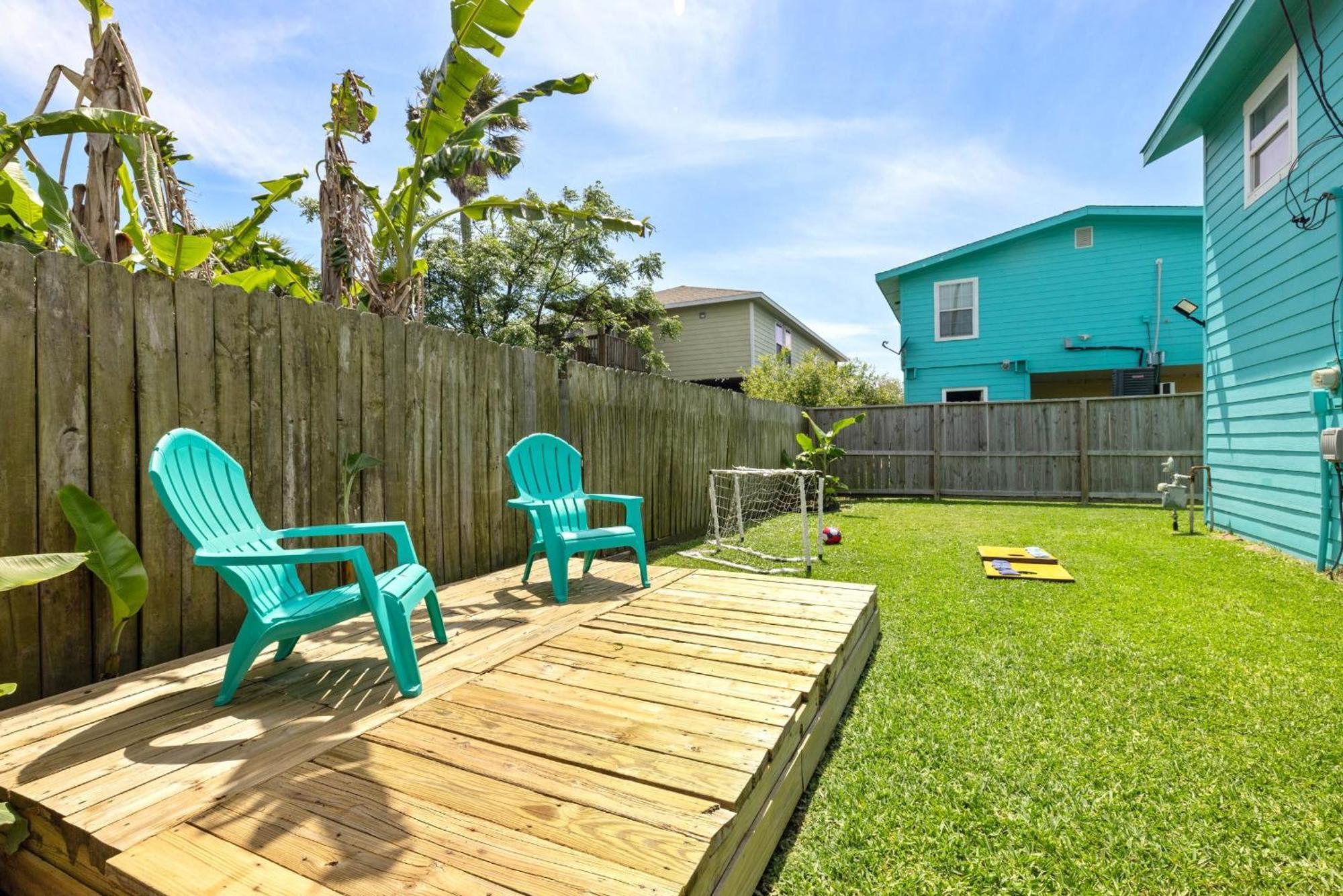Nr Beach Pier Oasis Game Tables Yard Bbq Galveston Zewnętrze zdjęcie